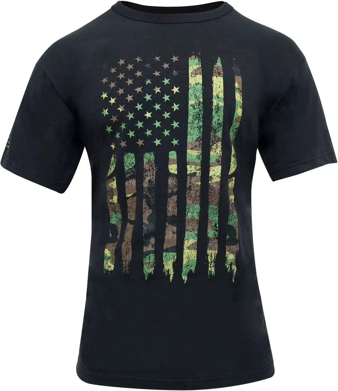 Rothco Distressed us Flag Athletic Fit T-shirt