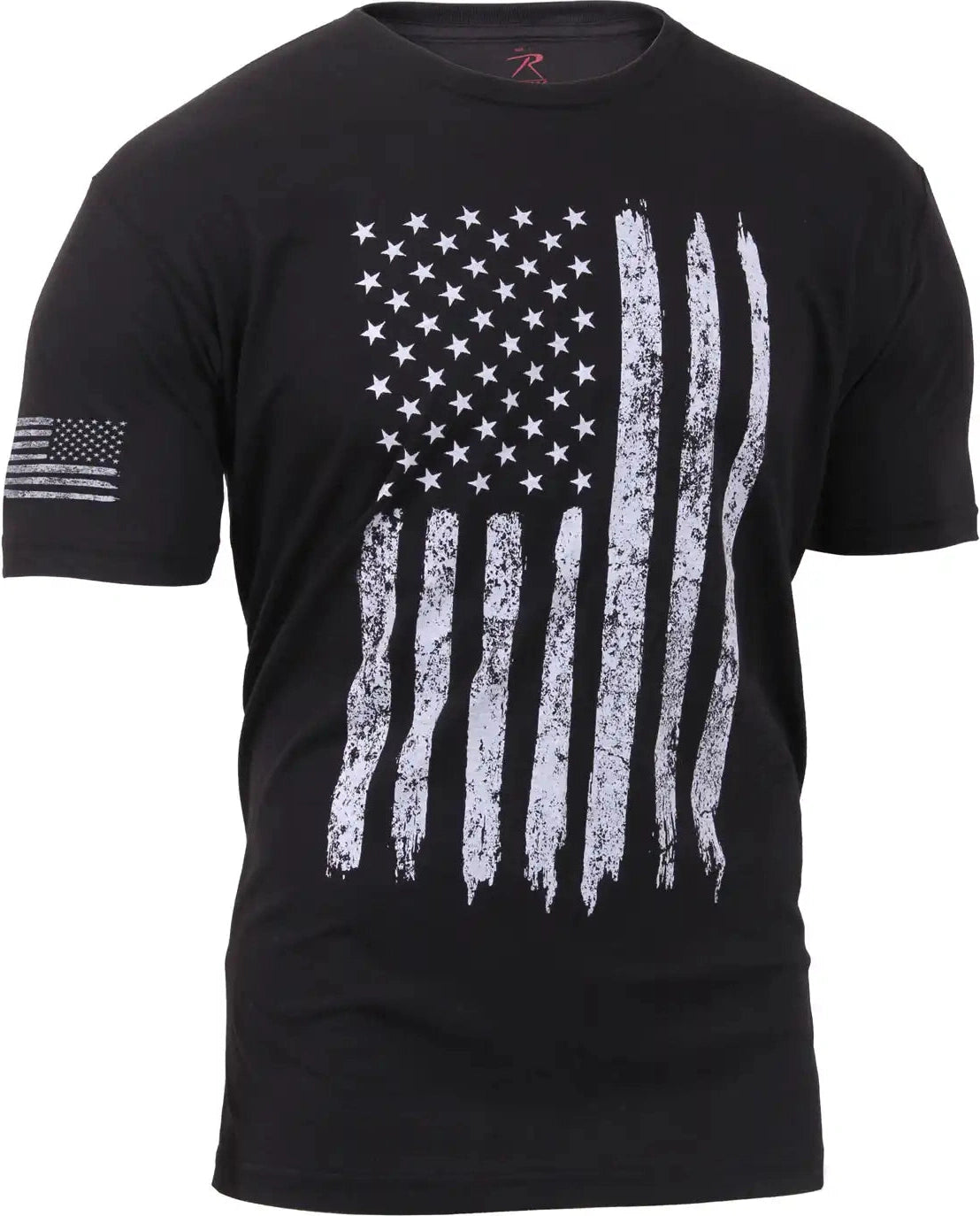 Rothco Distressed us Flag Athletic Fit T-shirt