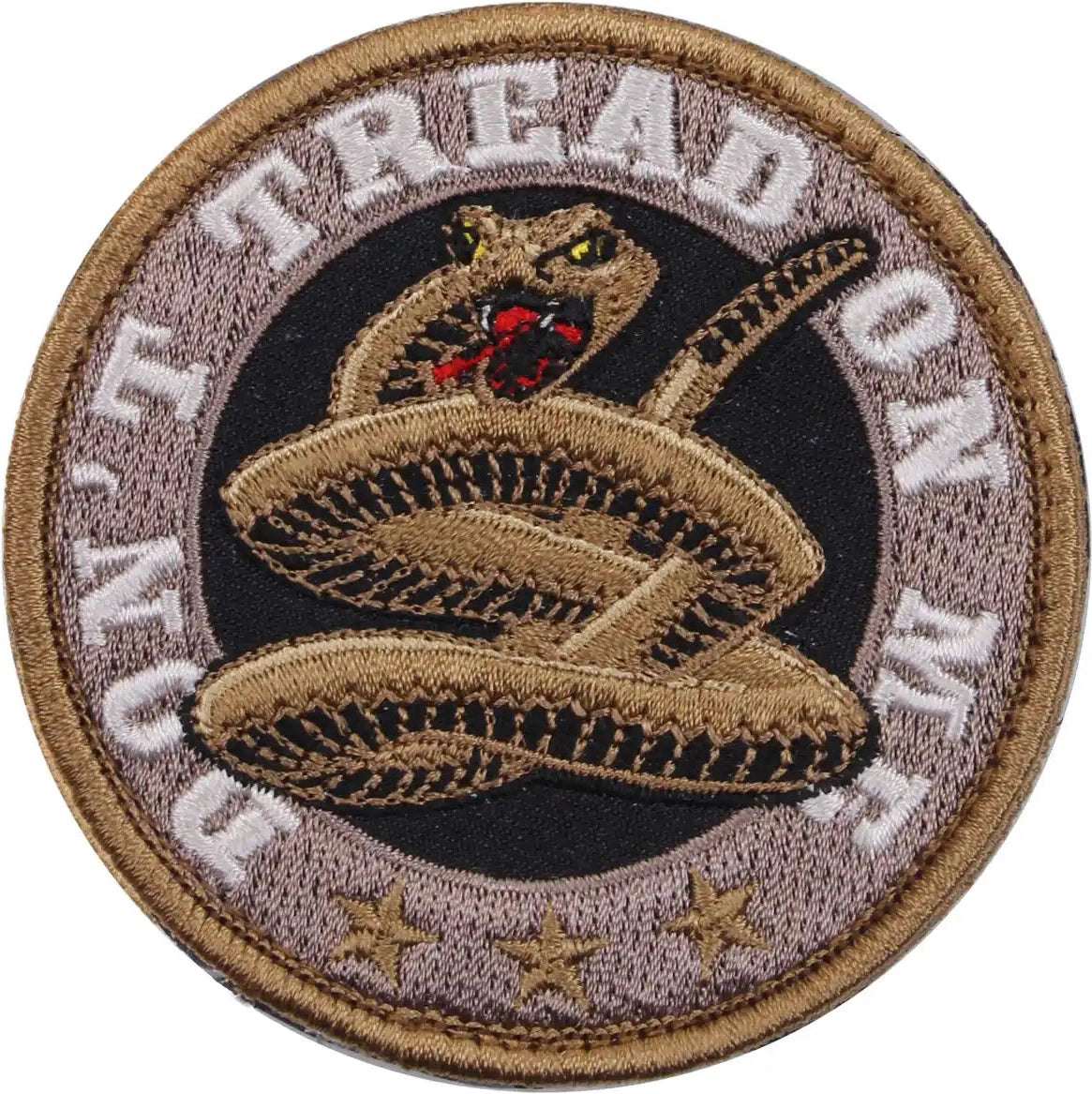 Rothco Don’t Tread on me Round Morale Patch Bulk Packaging