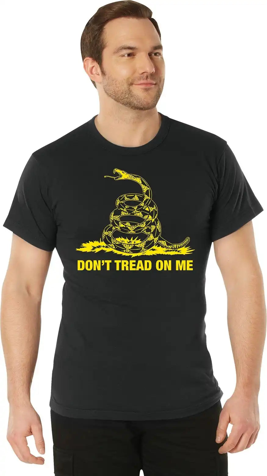 Rothco Don’t Tread on me t Shirt Black / s