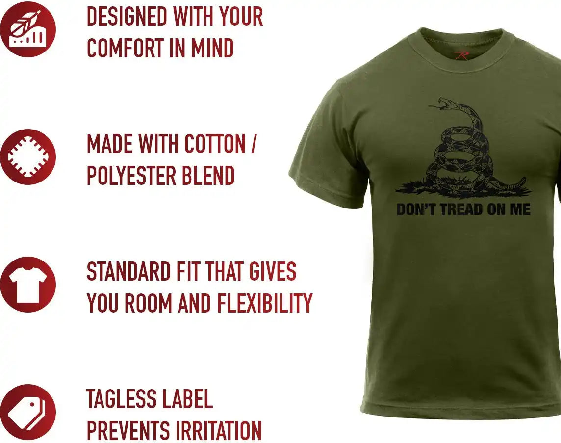 Rothco Don’t Tread on me t Shirt