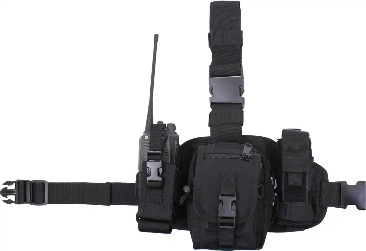 Rothco Drop Leg Utility Rig - Black