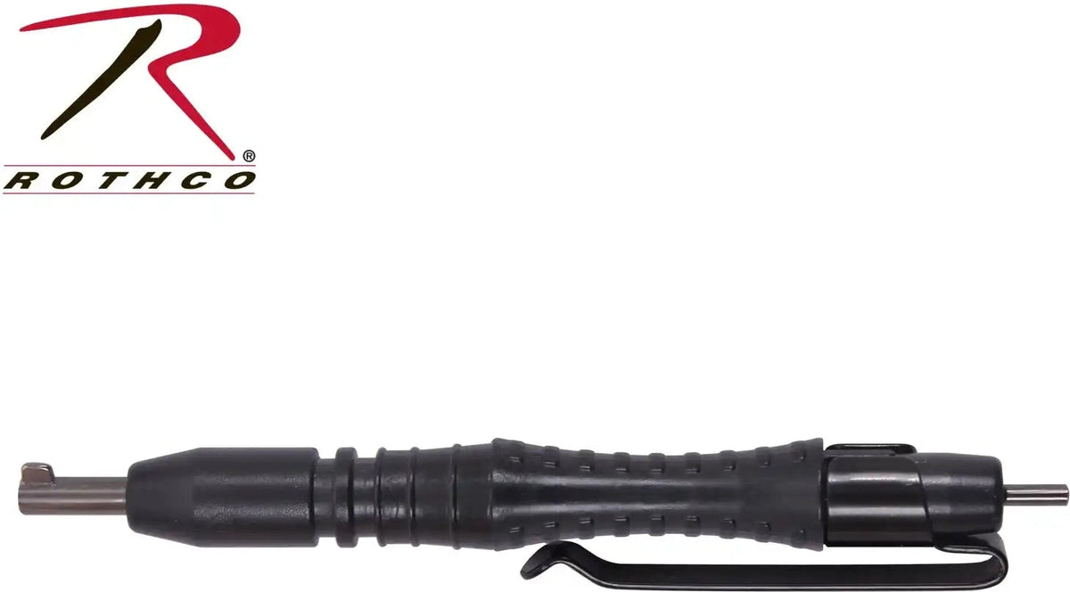 Rothco Easy Grip Handcuff Key with Clip Black