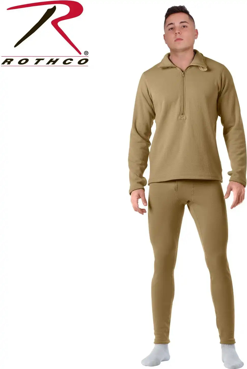 Rothco Ecwcs Gen Iii Mid-weight Underwear Top (level Ii)