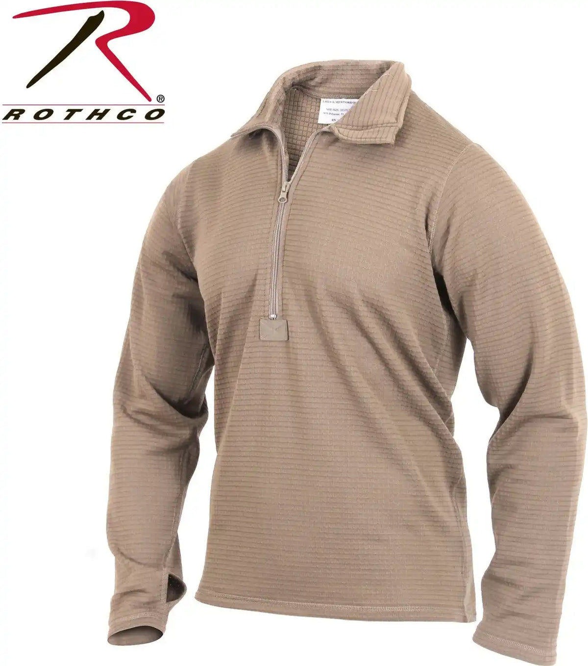 Rothco Ecwcs Gen Iii Mid-weight Underwear Top (level Ii)