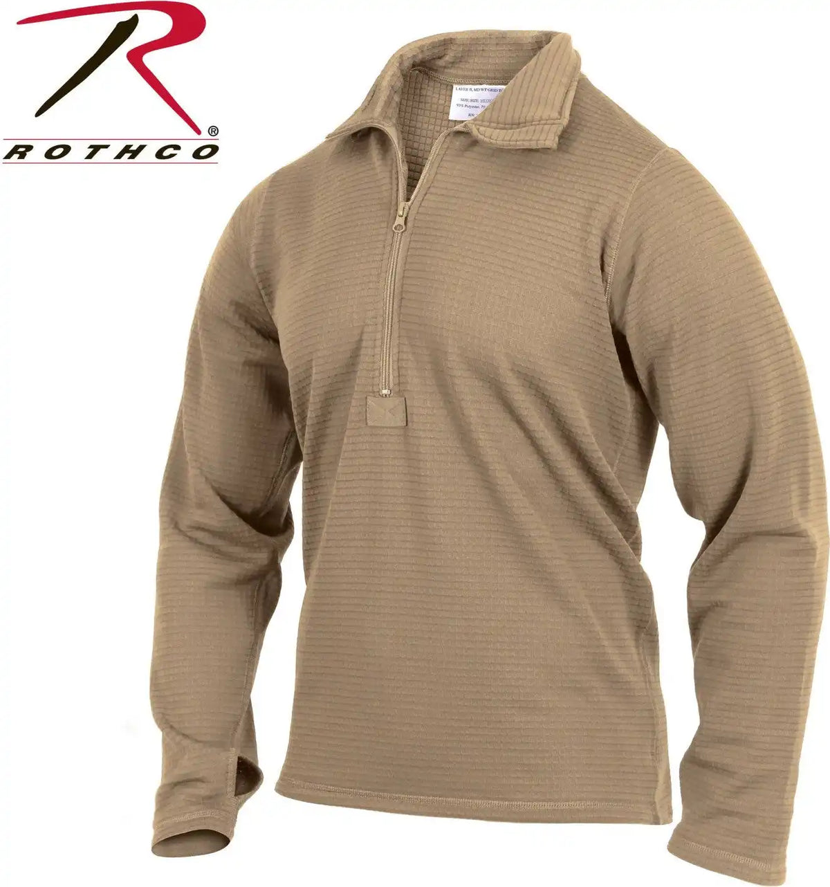 Rothco Ecwcs Gen Iii Mid-weight Underwear Top (level Ii)