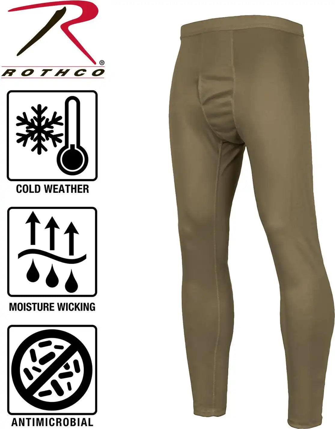 Rothco Ecwcs Gen Iii Silk Weight Bottoms