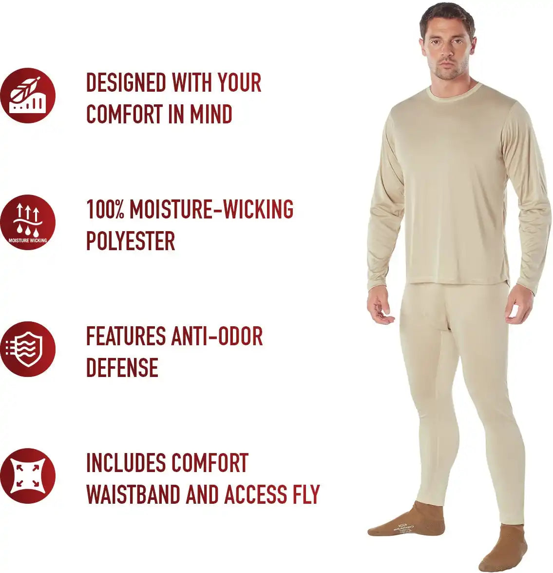 Rothco Ecwcs Gen Iii Silk Weight Bottoms