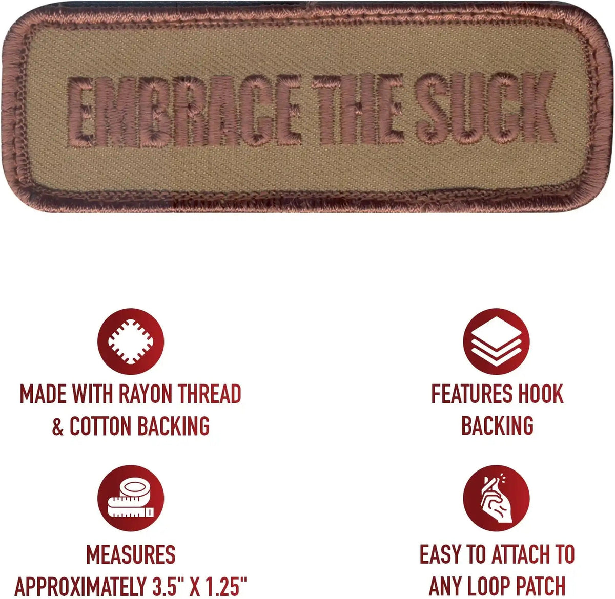 Rothco Embrace the Suck Morale Patch