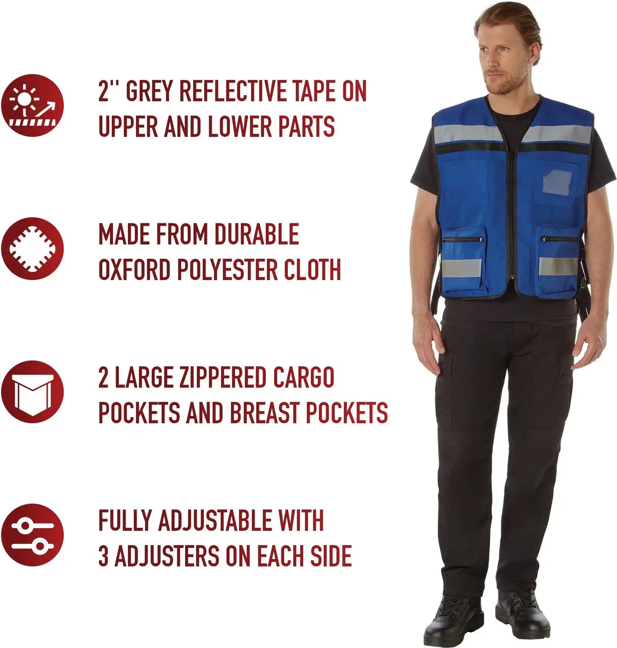Rothco Ems Rescue Vest Blue / one Size