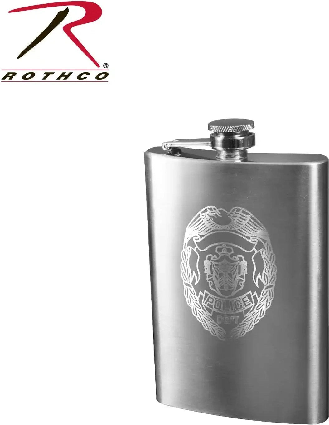 Rothco Engraved Usmc Stainless Steel Flask - Marines