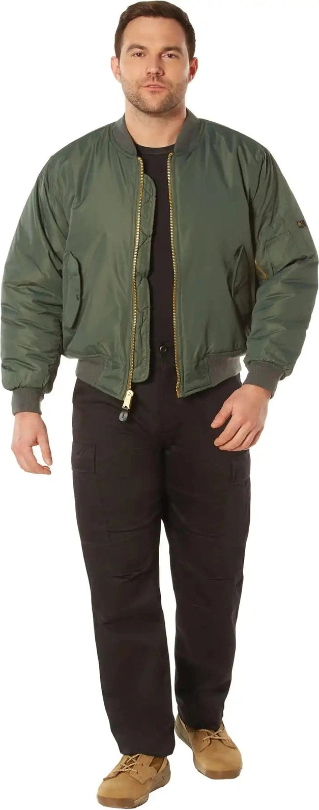Rothco Enhanced Nylon Ma-1 Flight Jacket