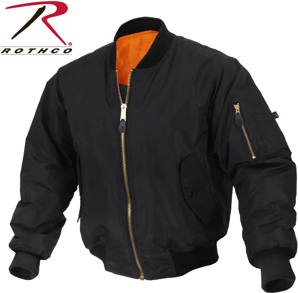 Rothco Enhanced Nylon Ma-1 Flight Jacket
