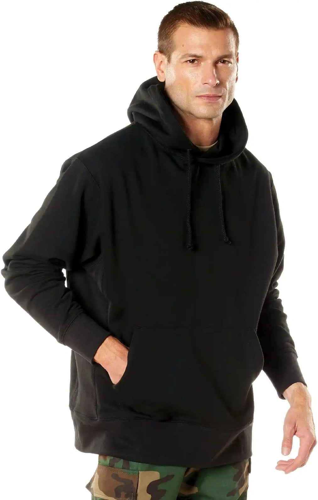 Rothco Every Day Pullover Hooded Sweatshirt - Black / s