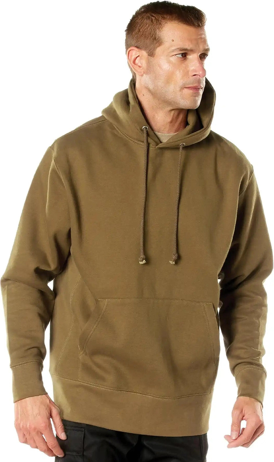 Rothco Every Day Pullover Hooded Sweatshirt - Coyote Brown / s