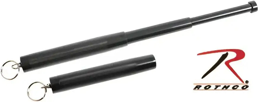 Rothco Expandable Baton with Keyring / Black 12’’