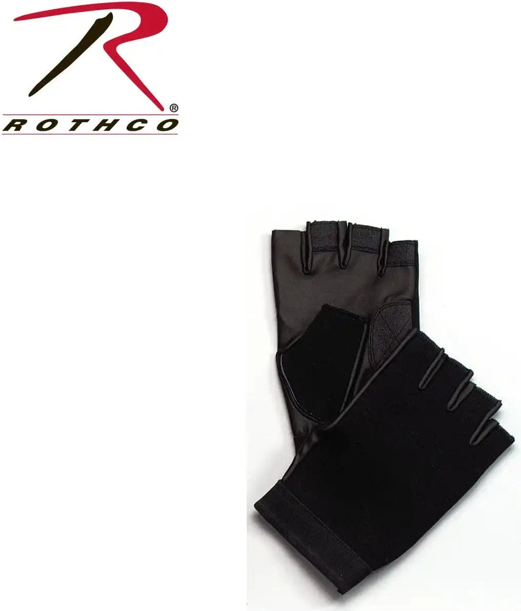 Rothco Fingerless Stretch Fabric Duty Gloves - s