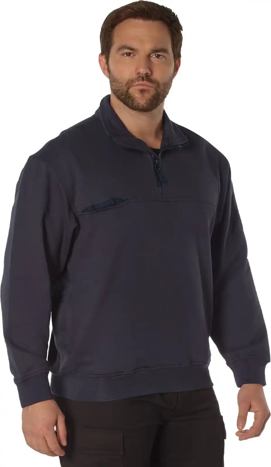 Rothco Firefighter / Ems Quarter Zip Job Shirt