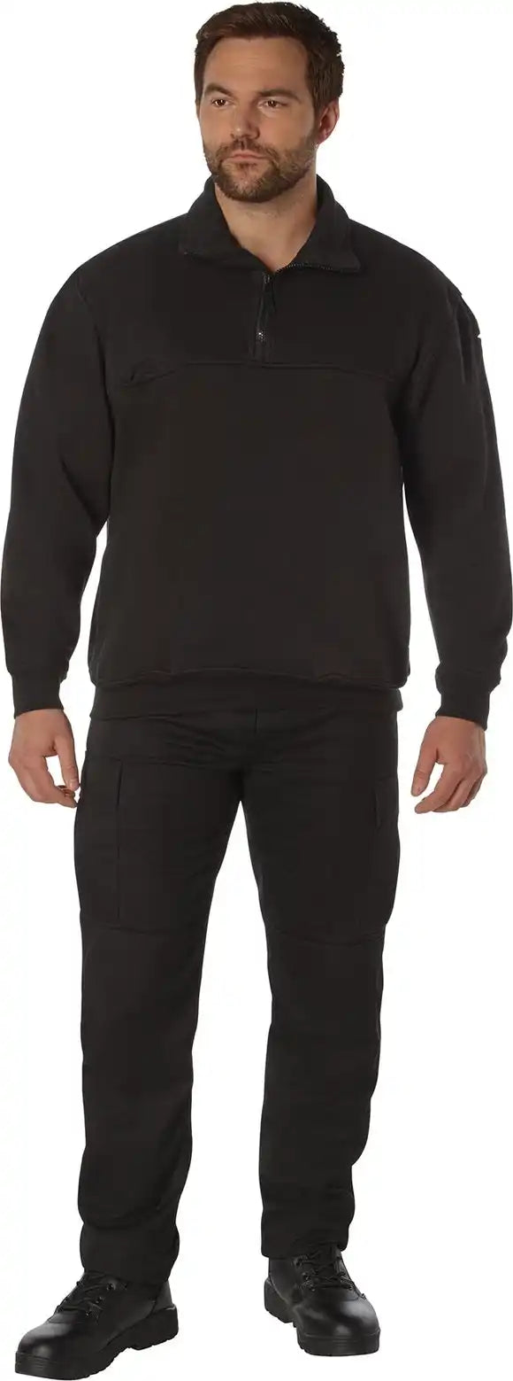 Rothco Firefighter / Ems Quarter Zip Job Shirt