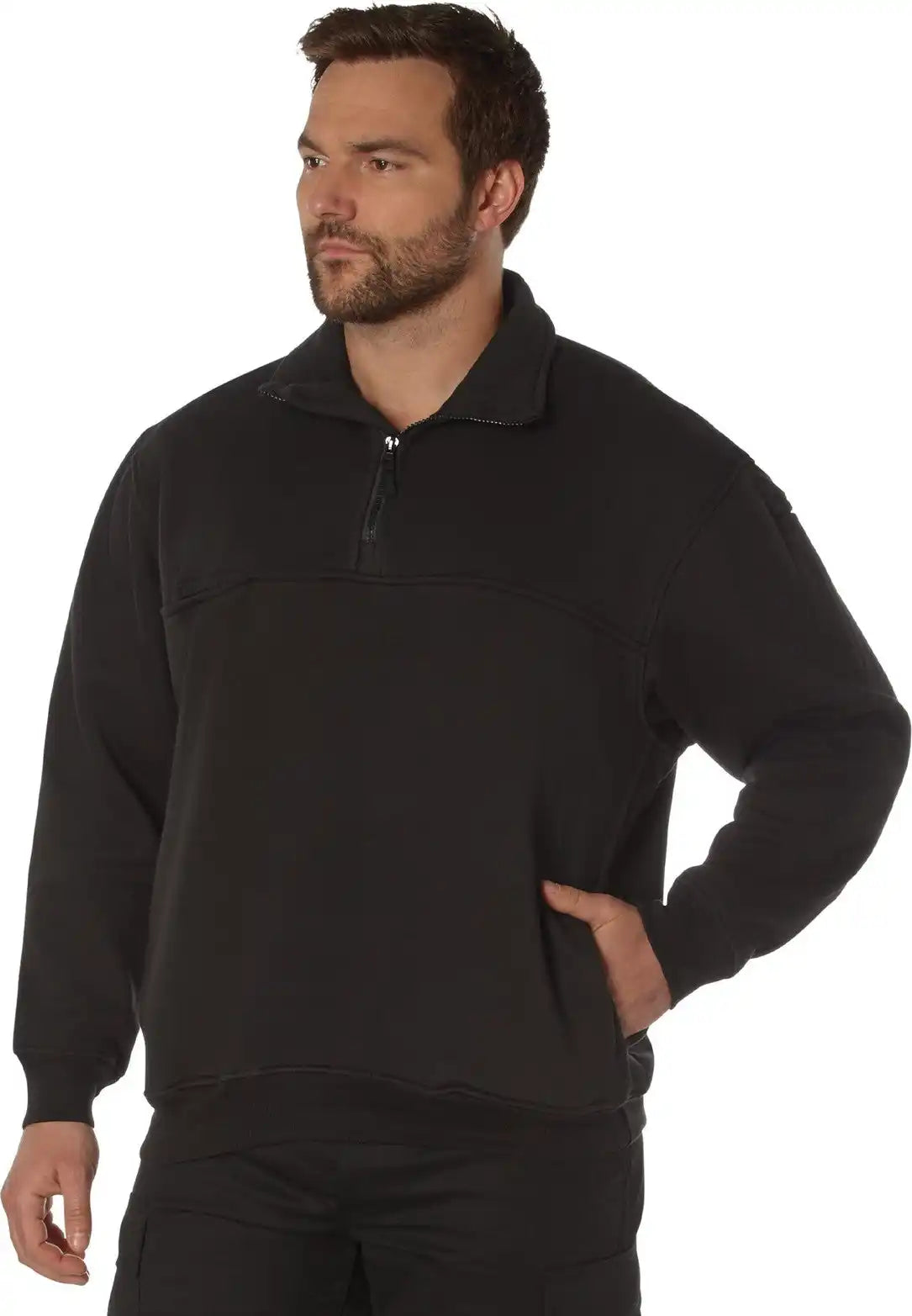 Rothco Firefighter / Ems Quarter Zip Job Shirt