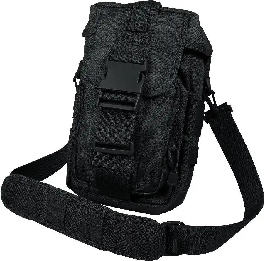 Rothco Flexipack Molle Tactical Shoulder Bag - Black