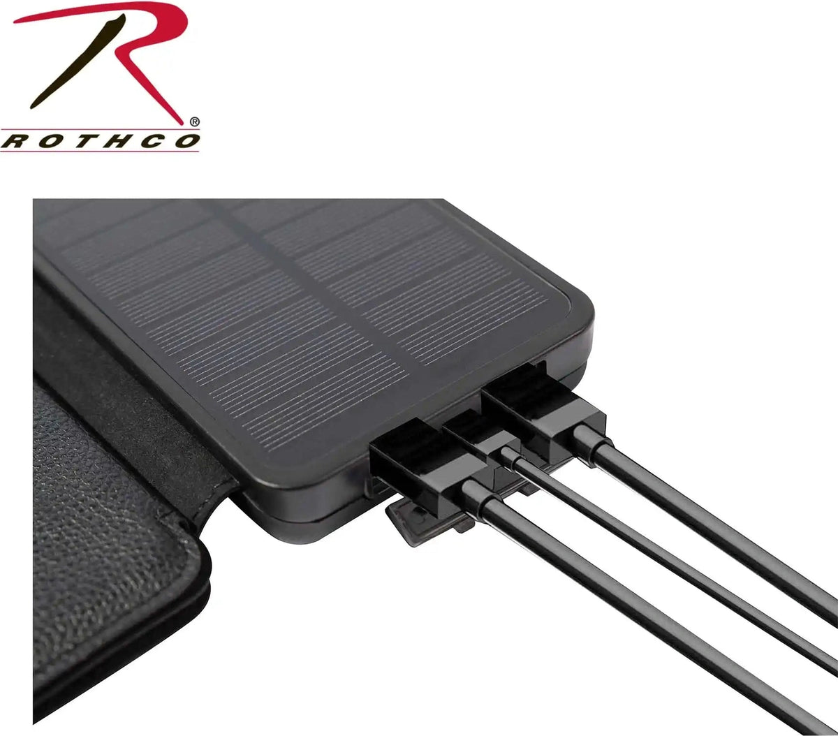 Rothco Folding Solar Panel with Power Bank