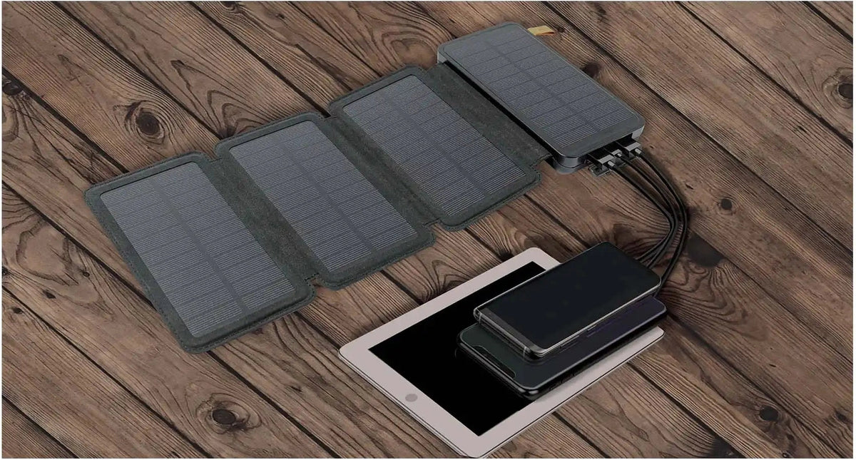 Rothco Folding Solar Panel with Power Bank