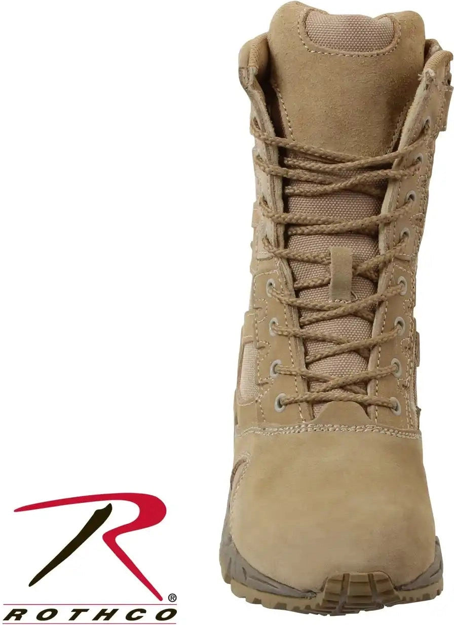 Rothco Forced Entry Deployment Boots with Side Zipper - 8 Inch
