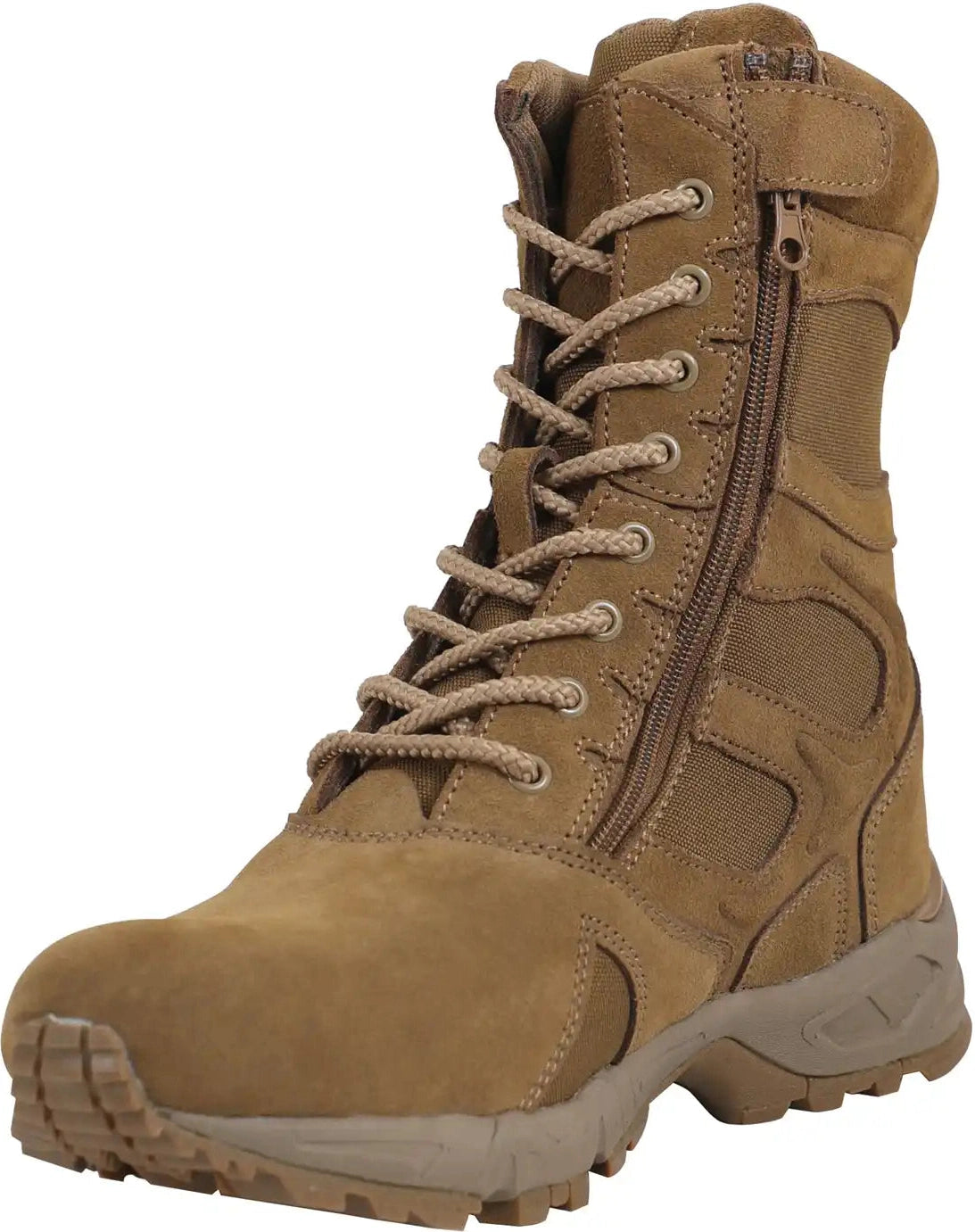 Rothco Forced Entry Deployment Boots with Side Zipper - 8 Inch