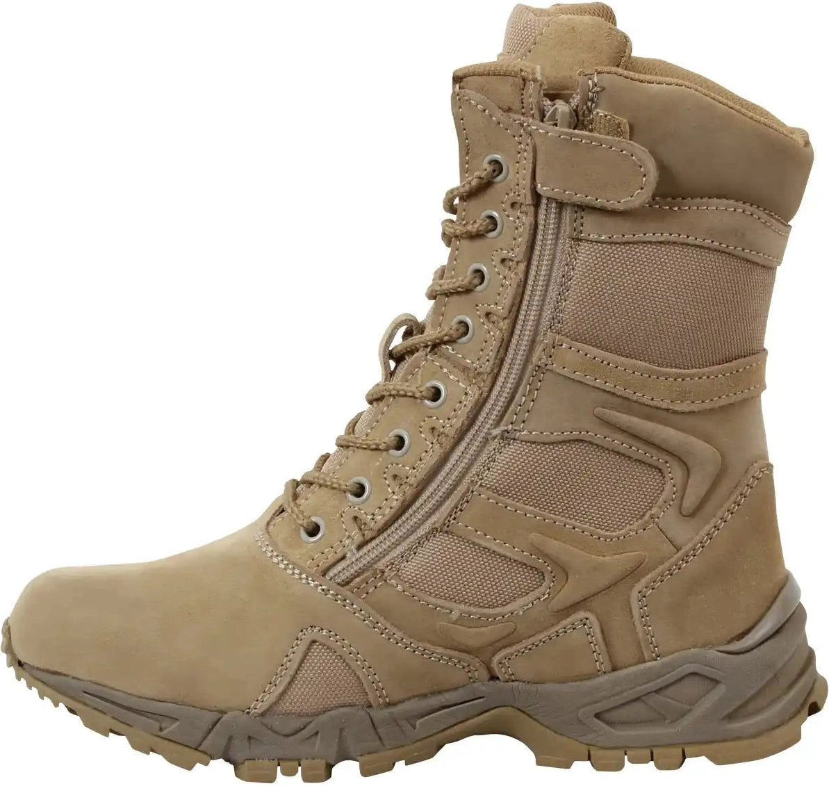 Rothco Forced Entry Deployment Boots with Side Zipper - 8 Inch
