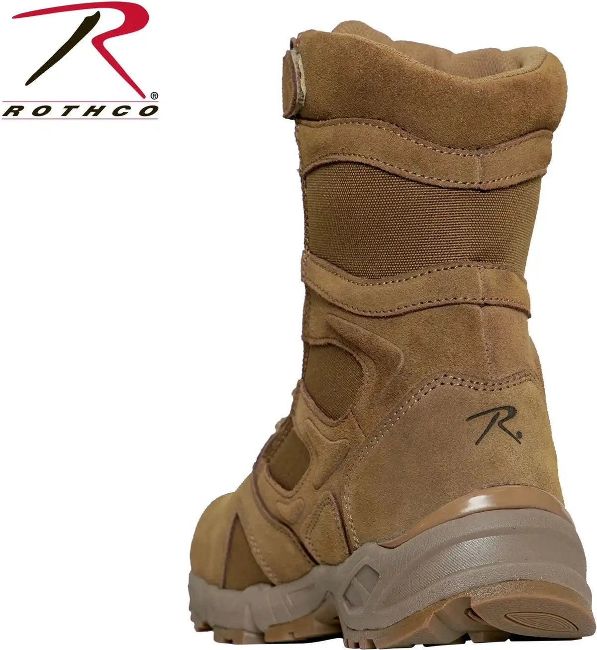 Rothco Forced Entry Deployment Boots with Side Zipper - 8 Inch