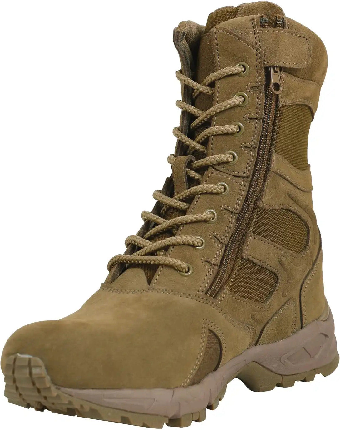Rothco Forced Entry Deployment Boots with Side Zipper - 8 Inch