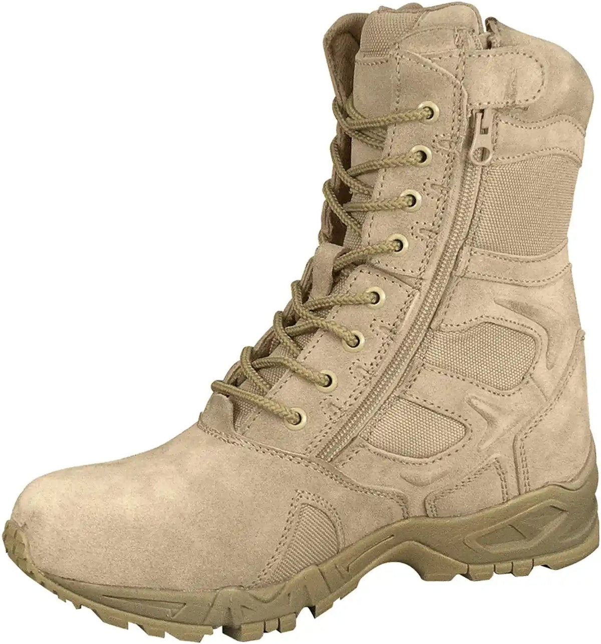 Rothco Forced Entry Deployment Boots with Side Zipper - 8 Inch
