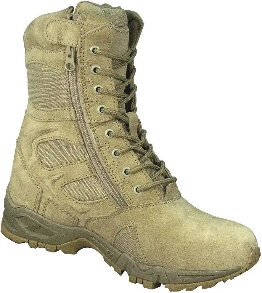 Rothco Forced Entry Deployment Boots with Side Zipper - 8 Inch