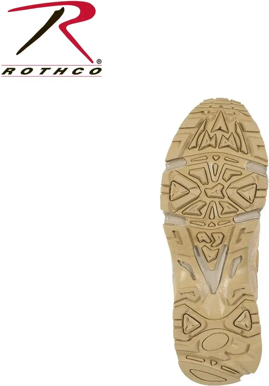 Rothco Forced Entry Desert Tan Deployment Boot - 6 Inch - Regular