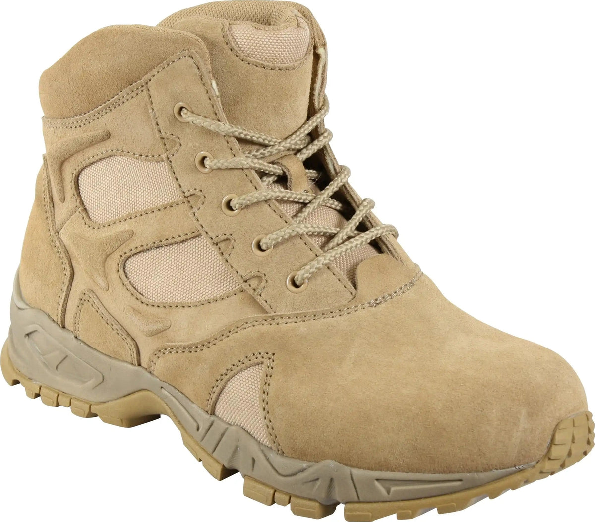 Rothco Forced Entry Desert Tan Deployment Boot - 6 Inch - Regular