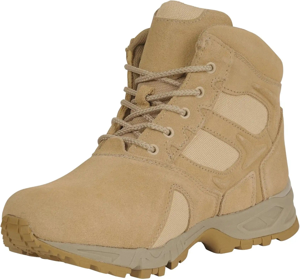 Rothco Forced Entry Desert Tan Deployment Boot - 6 Inch - Regular