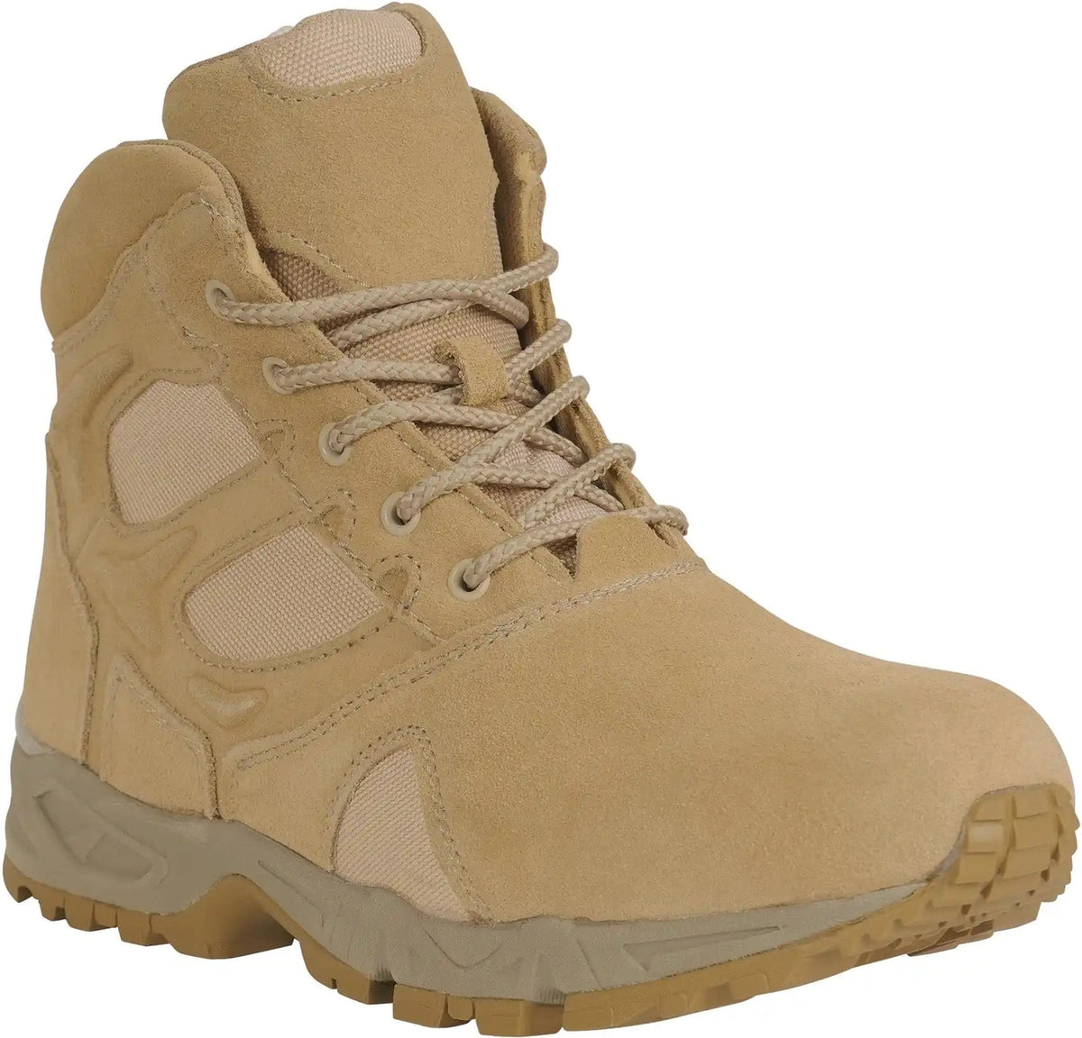 Rothco Forced Entry Desert Tan Deployment Boot - 6 Inch - Regular