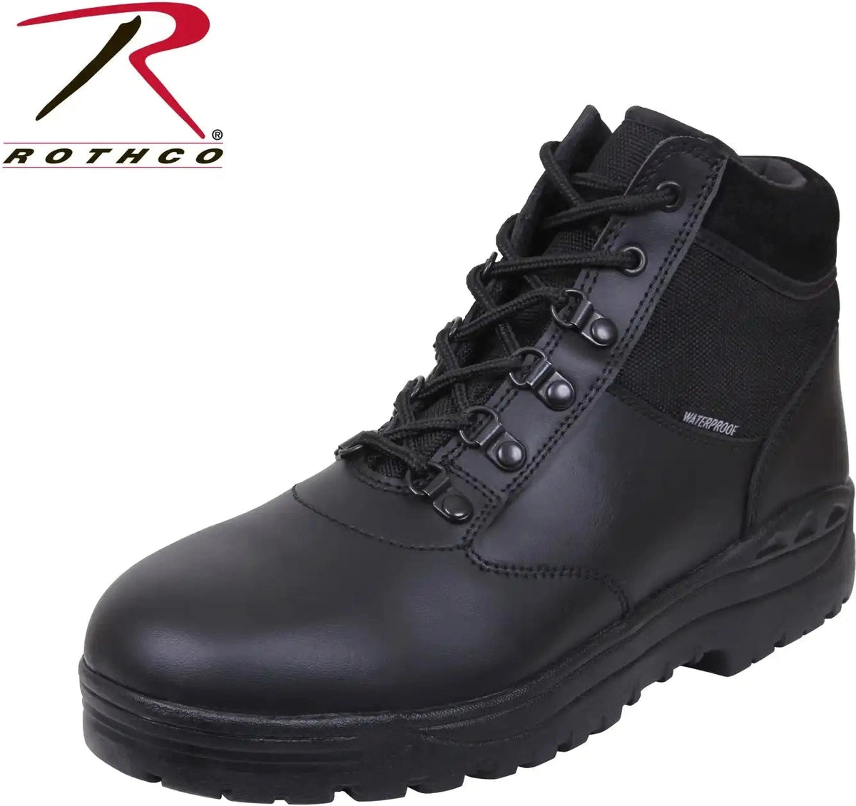 Rothco Forced Entry Tactical Waterproof Boot 6 Inch Black / 9
