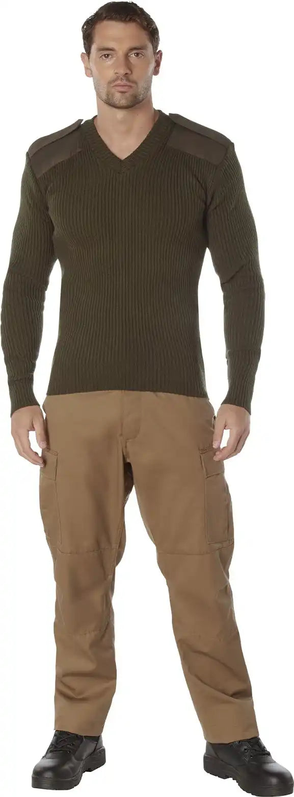 Rothco G.i. Style Acrylic V-neck Sweater
