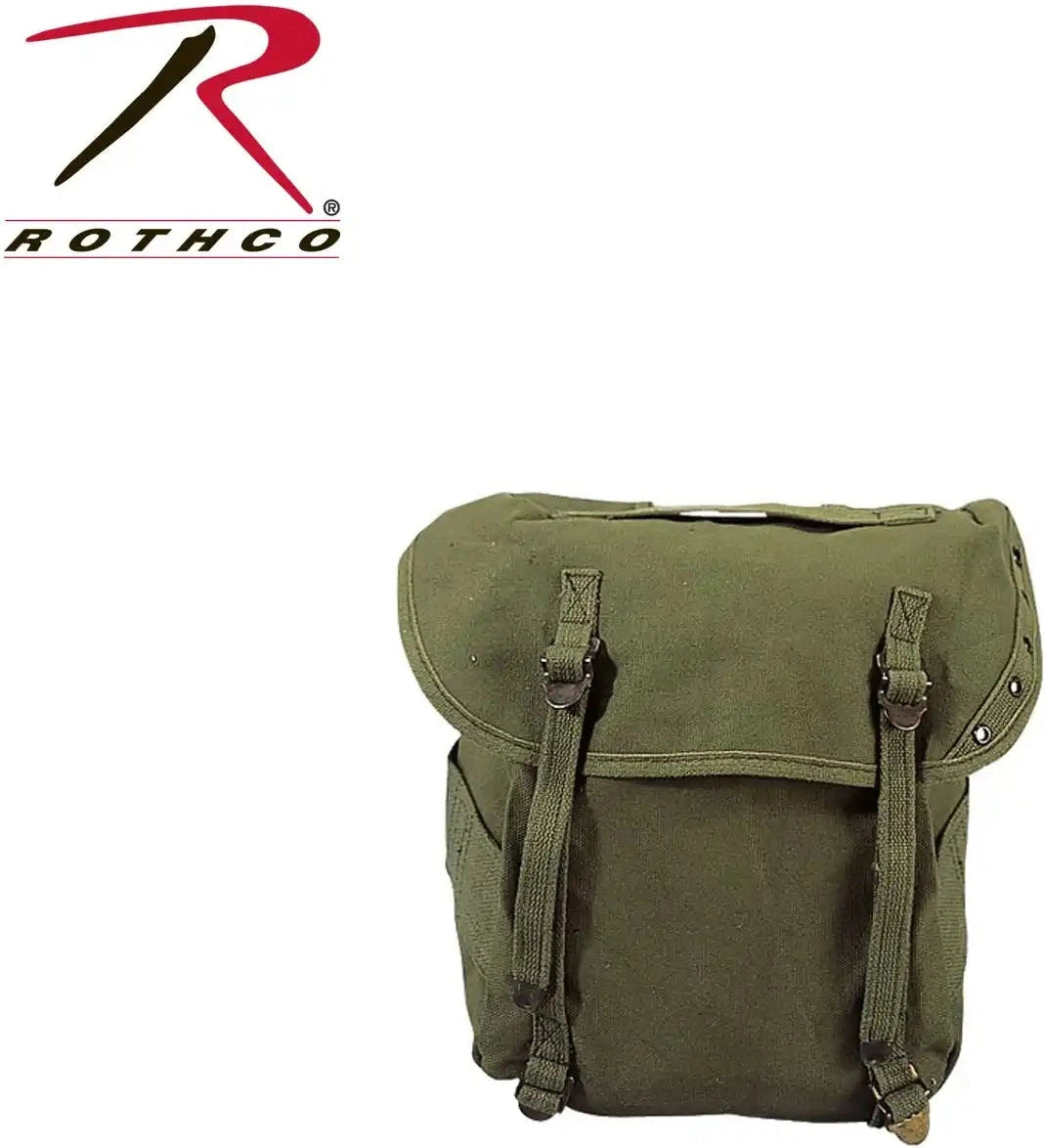 Rothco G.i. Style Canvas Butt Pack Olive Drab / one Size