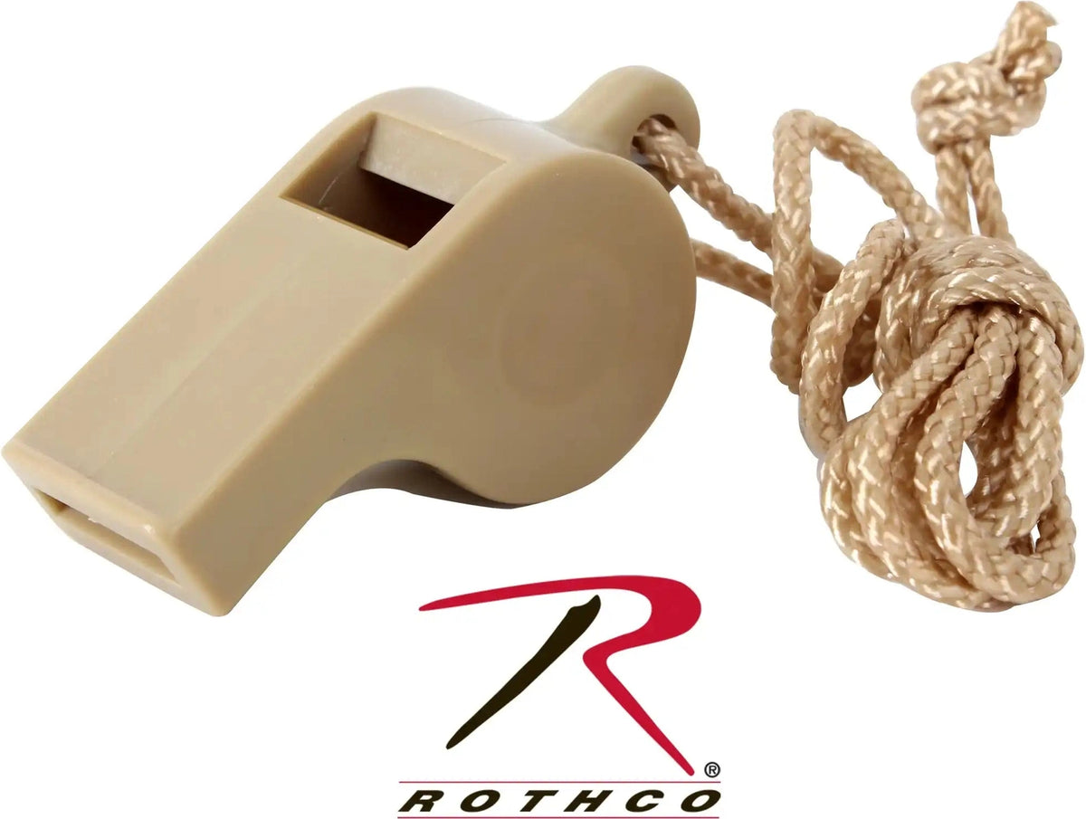 Rothco G.i. Style Police Whistle Olive Drab