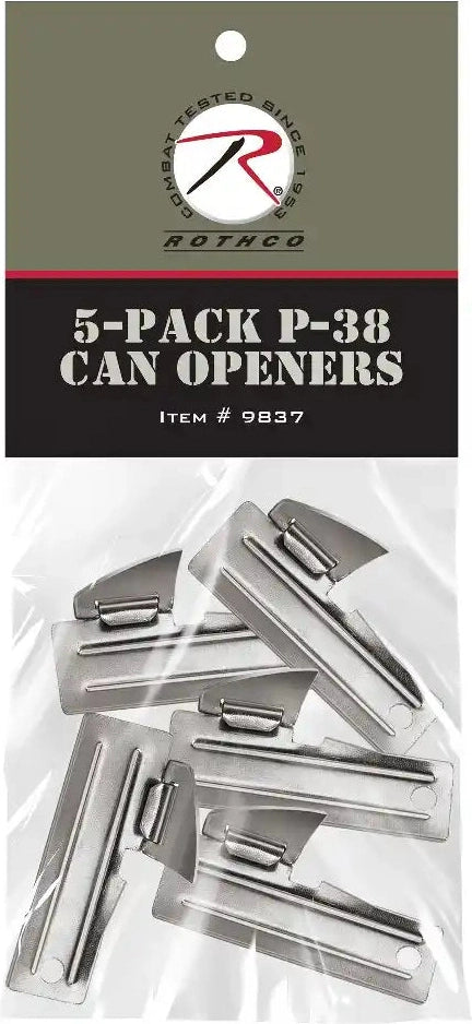 Rothco G.i. Type 5 Pack P38 can Openers