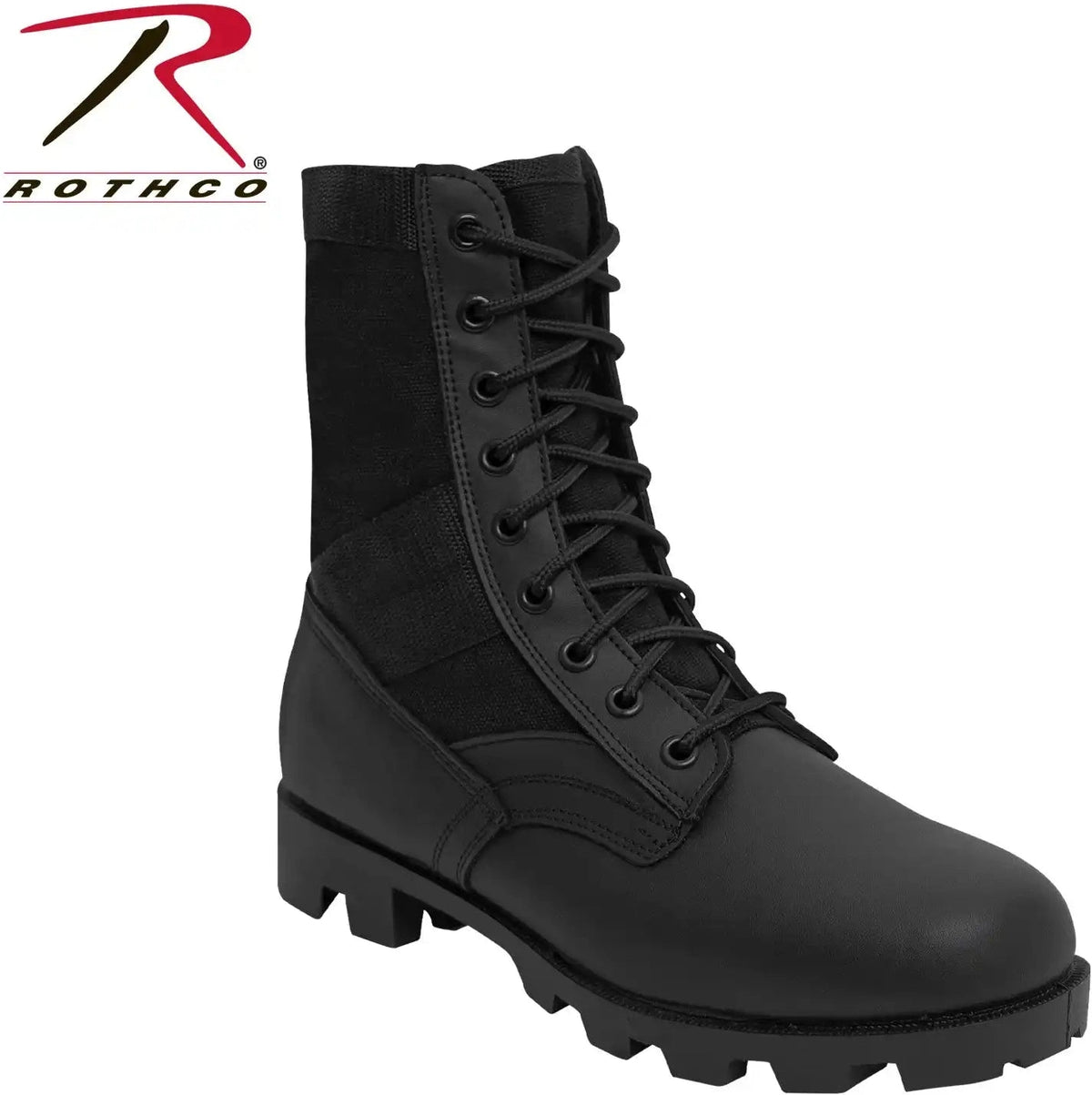 Rothco G.i. Type Black Steel Toe Jungle Boot - 6