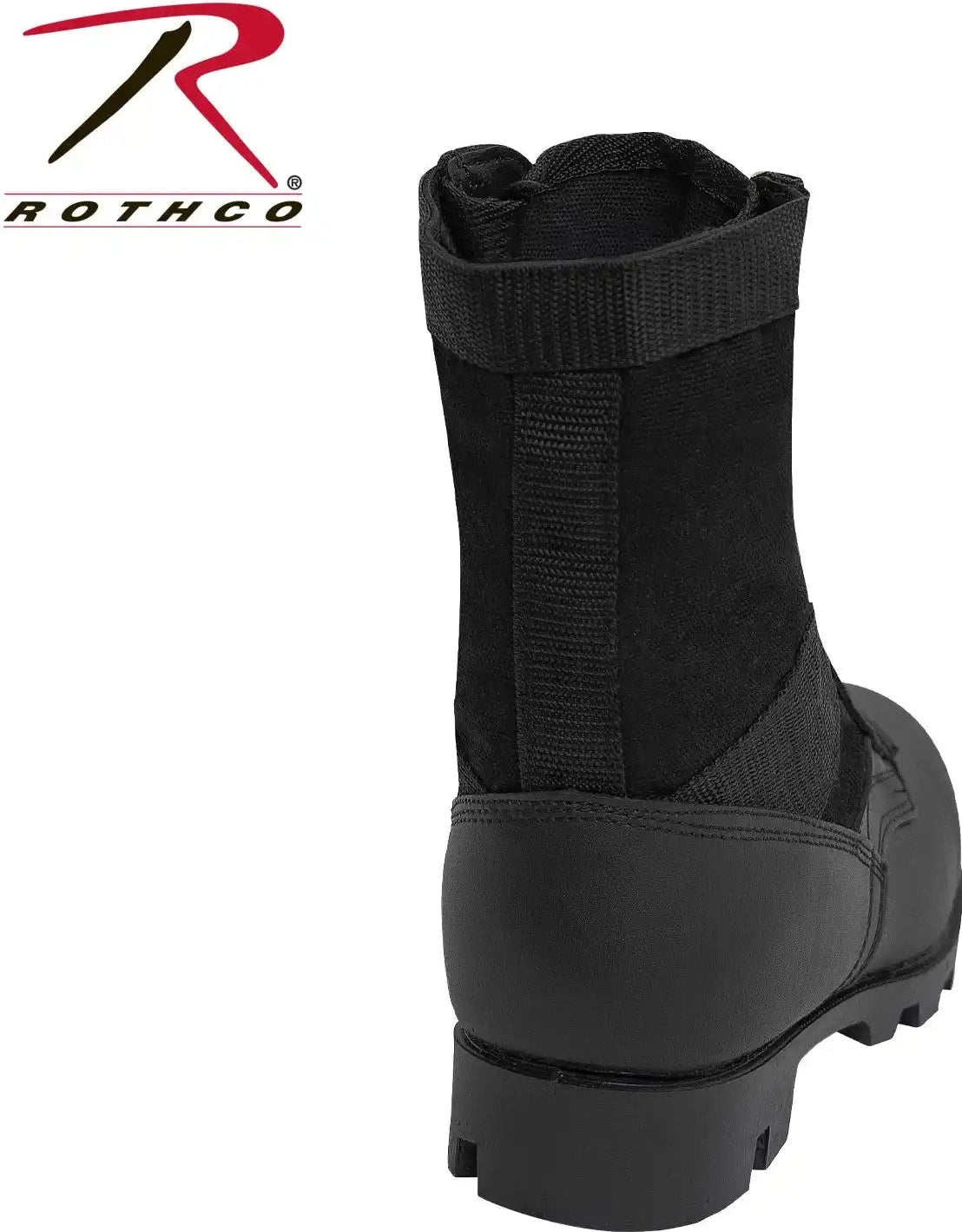 Rothco G.i. Type Black Steel Toe Jungle Boot - 6