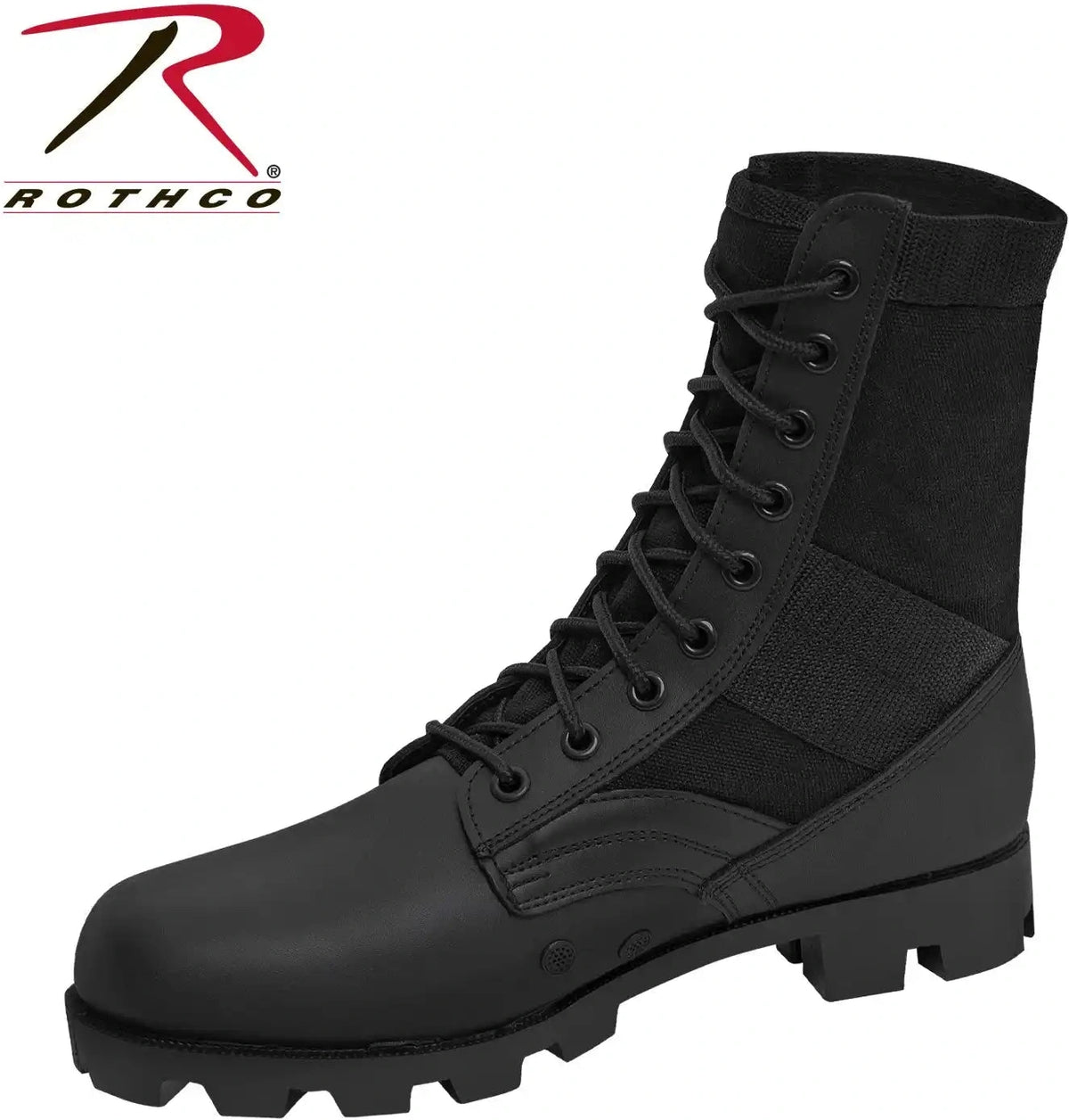 Rothco G.i. Type Black Steel Toe Jungle Boot - 6