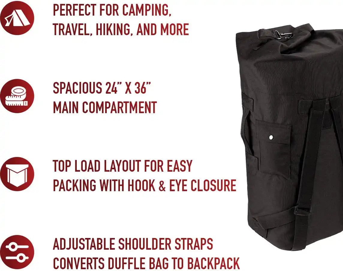 Rothco G.i. Type Enhanced Double Strap Duffle Bag