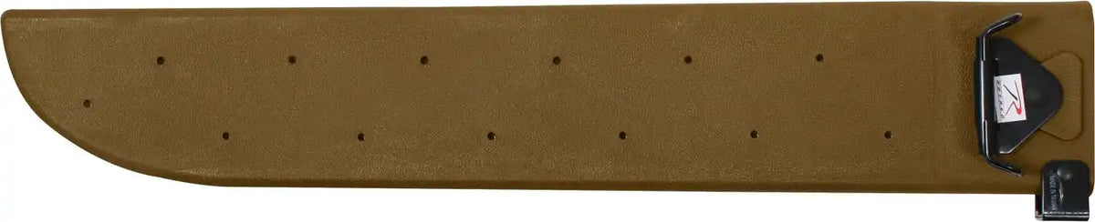 Rothco G.i. Type Plastic Machete Sheath Coyote Brown