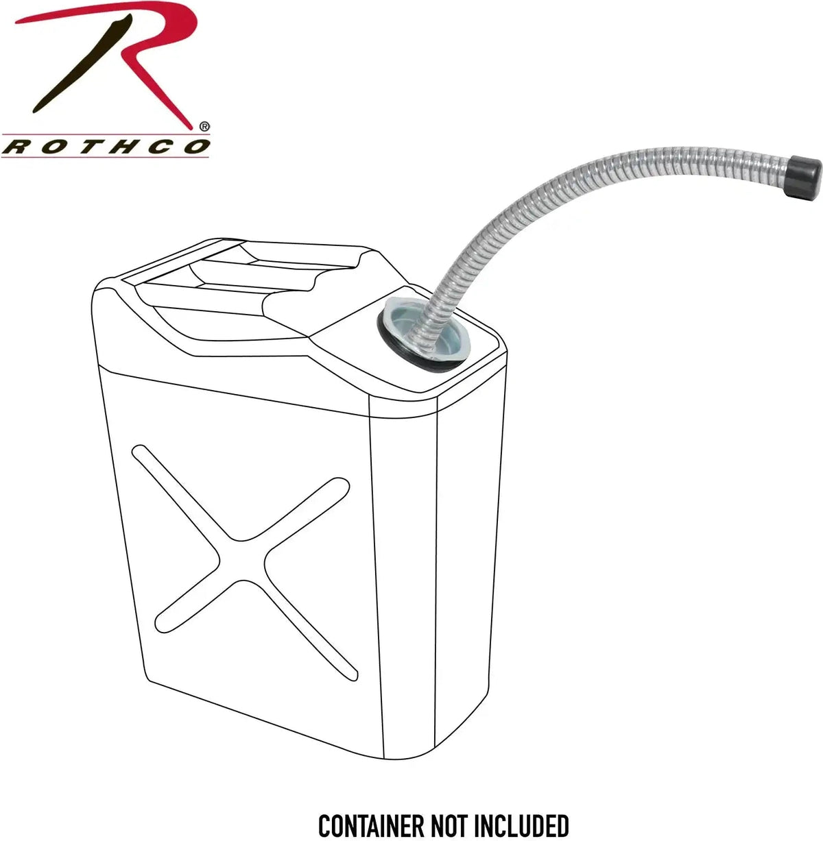 Rothco G.i. Type Screw on Gas Nozzle