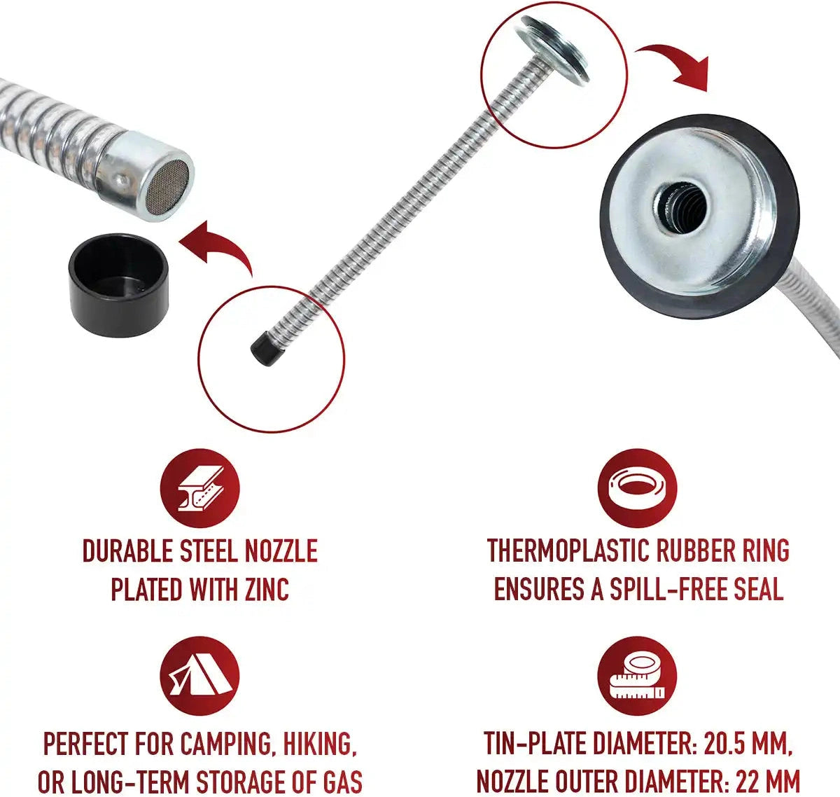 Rothco G.i. Type Screw on Gas Nozzle